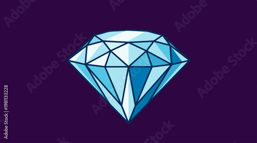 Sparkling Diamond Gemstone - A Symbol of Luxury and Brilliance.