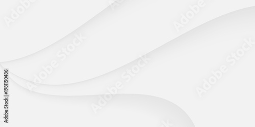 Beautiful white fabric waves, soft focus, used for backgrounds. White cloth background