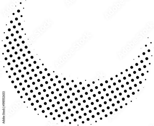 Halftone Dot Ornament Geometric
