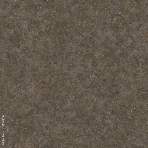 Realistic Detailed Dirt Road Texture Surface for Background and Material Usage