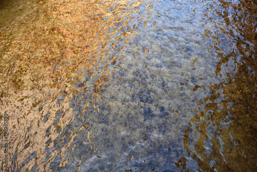 Colorful Water impressions background of Lac d´Annecy, France