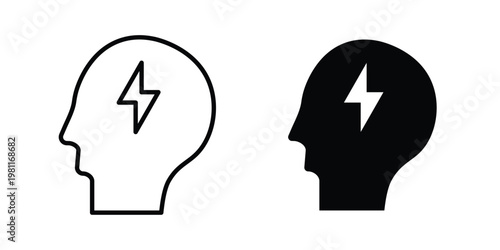 Comprehension icon clip art collection. Editable stroke icons