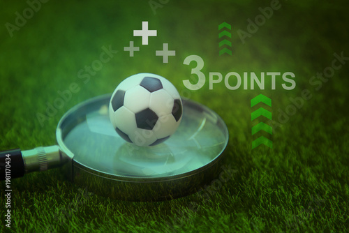 Winning three points in football game; Soccer manager tactical planning