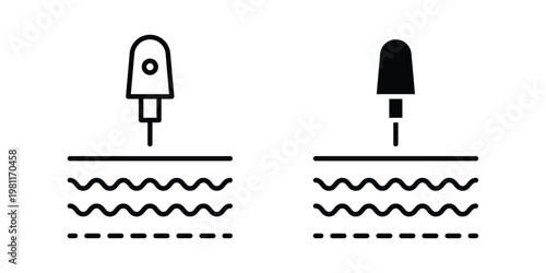 Dermatology beauty therapy for body skin icon clip art collection. Editable stroke icons