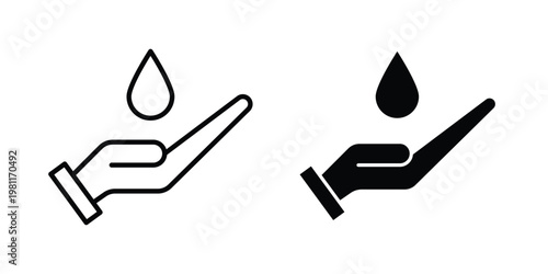 Dermatology tested icon clip art collection. Editable stroke icons