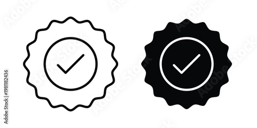 Quality Guarantee Icon clip art collection. Editable stroke icons