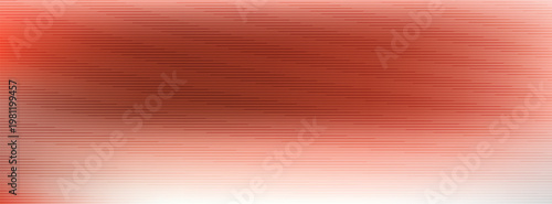Abstract vector banner with a warm red and orange mesh gradient background featuring a fine horizontal line pattern. Modern elegant design template.