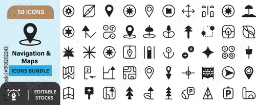 Vector set of numbers and symbols including business icons, money signs, and web button arrows designed as a computer illustration for internet design