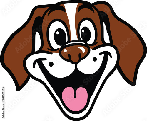 Powerful Doberman Head Vector for Athletic Apparel Logo