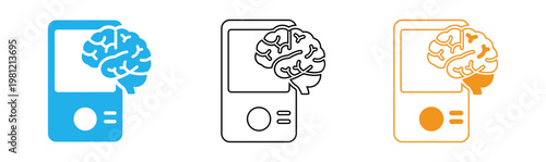 Artificial intelligence in mobile devices brain inspired technology concepts