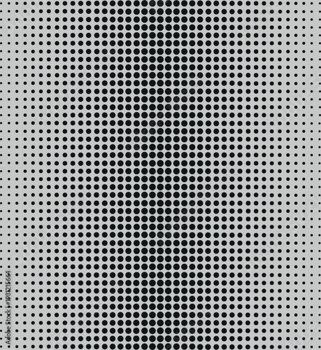 Vector halftone pattern easy edit for you design. Vector dots pattern on a white. Retro dots. Retro styled background of halftone dots.