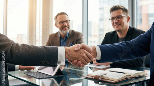 Business Partnership Moments