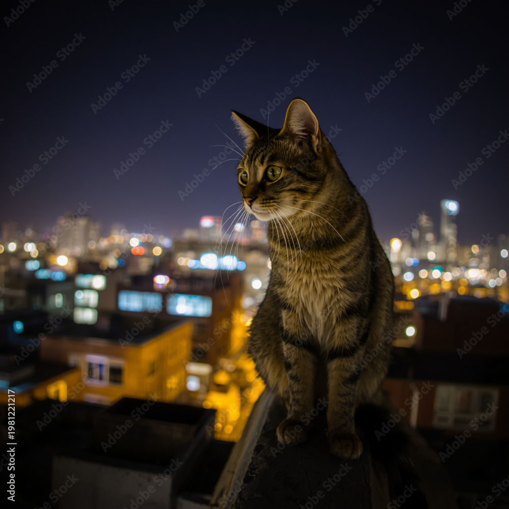 Obraz premium CAT cat 猫 ねこ