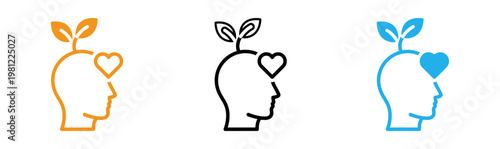 Growing minds nurturing thought and emotional intelligence with plant imagery