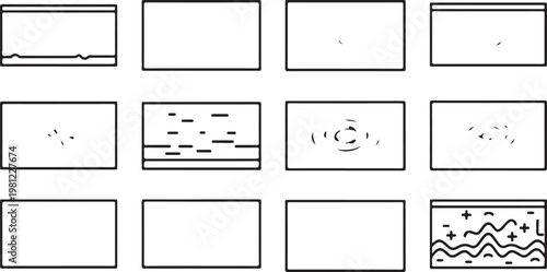 Visual representations of spatial data patterns and anomalies in urban maps Vector