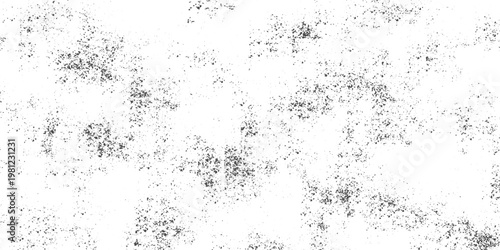 Scratch Grunge Urban Texture Background, Dust Grain Overlay, Two Tone Black and White Rough Surface, Vintage Distressed Effect, Abstract Vector.