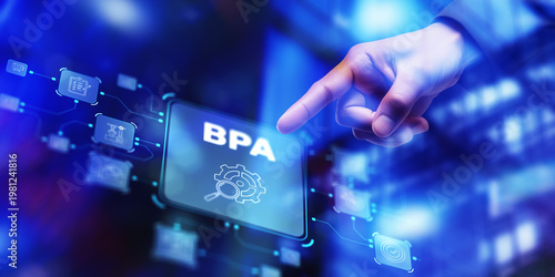 Business Process Automation. BPA. Efficiency and Streamlining in Corporate Workflow Management for Transformation Marketing