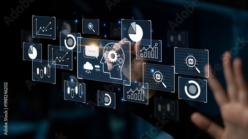 Φωτογραφία AI analytics turns big data into insight for forecasting and decisions