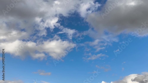 Dark clouds in the sky