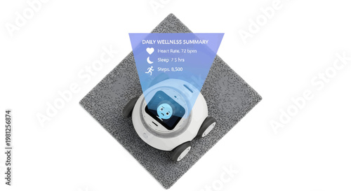Robot vacuum cleaner with smartphone app control