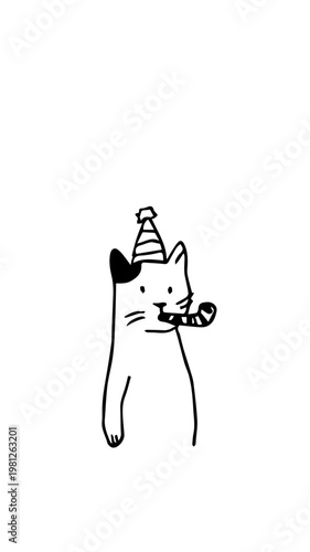 gatito cumple