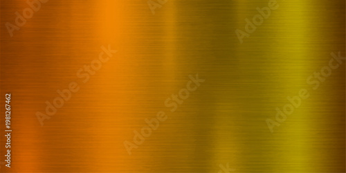 Abstract polished gold metal background featuring a brushed metallic texture and shiny industrial steel plate surface design