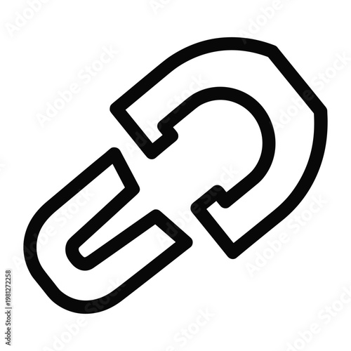 Broken chain link icon