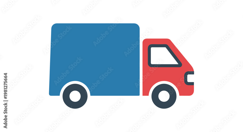 Fototapeta premium Domestic Parcel Line art abstract clean pattern illustration