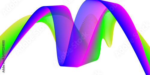 Colorful Swirl of Modern Abstract Design. abstract shape, showcasing an artistic and dynamic expression.