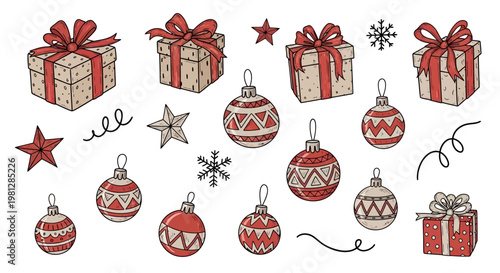 Christmas Ornaments and Gifts.