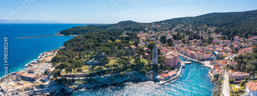 Veli Losinj, Croatia, in springtime