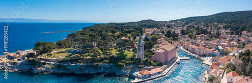 Veli Losinj, Croatia, in springtime