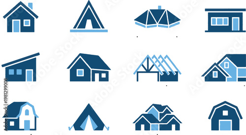 Dental care and hygiene icons