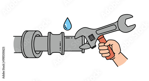 flush kit Line art vector set modern color pattern illustration