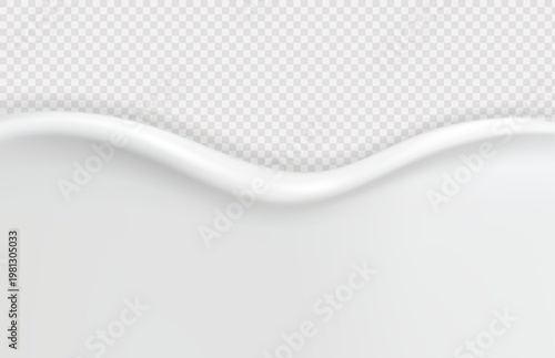 Glossy dripping ice cream with creamy liquid flow and sugary texture.