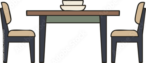 chairs and table