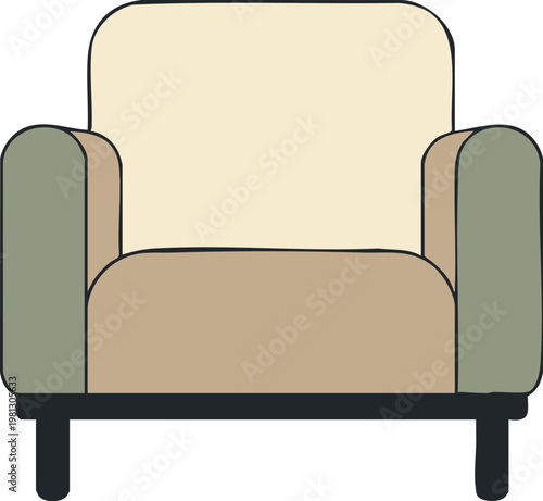sofa vector illustration
