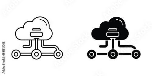 Comparison of cloud computing network infrastructure styles
