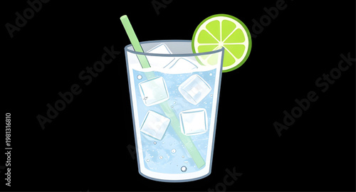 drink, beverage, cold, refreshing, glass, ice, liquid, summer, citrus, lime, fresh, cool, water, tea, cocktail, thirst, chill