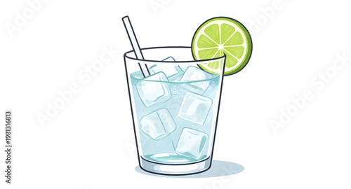 drink, beverage, cold, refreshing, glass, ice, liquid, summer, citrus, lime, fresh, cool, water, tea, cocktail, thirst, chill