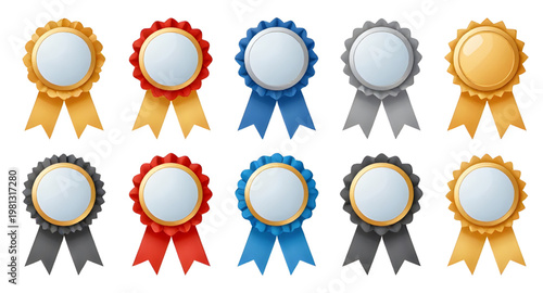 ribbon, award, rosette, medal, badge, prize, winner, victory, honor, achievement, symbol, design, emblem, decoration, recognition, success, classic