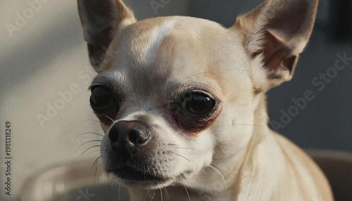 My faithful and beloved friend - a Chihuahua with expressive emotions