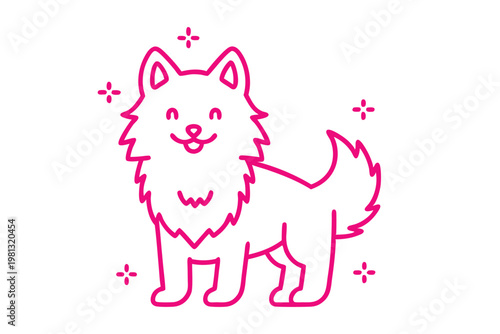 Whimsical Fluffy Cartoon Character Drawing for Kids with a Joyful Vibe