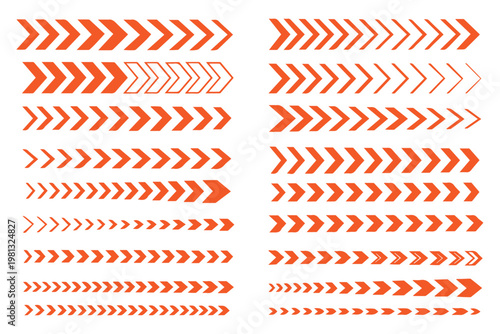 Racing stripe line. Set of black sports racing stripes and chevron arrow decals for vehicle tuning. Dynamic geometric patterns for car, motorcycle, and boat stickers isolated on a white background. 