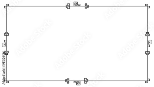Eastern Spiral Wide Frame 15
