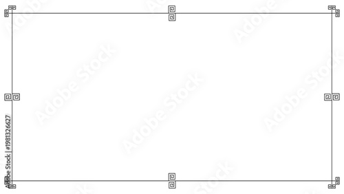 Oriental Spiral Wide Frame 20