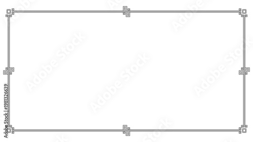 Oriental Spiral Wide Frame 22