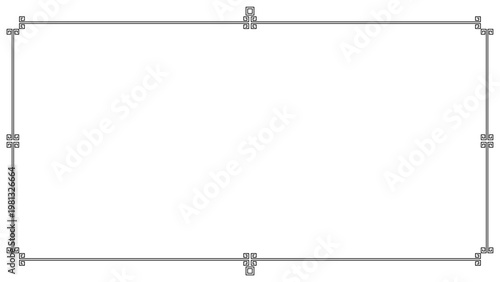 Oriental Spiral Wide Frame 2