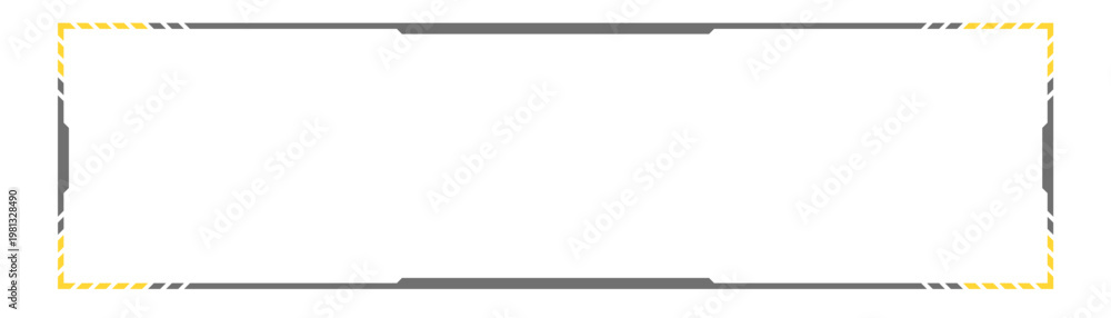 Obraz premium Modern Name Label