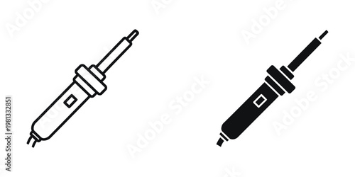 Comparison of two different types of syringe needles with attached luer locks